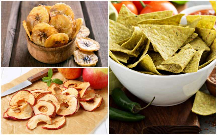 9 alternative sănătoase la chipsurile din cartofi