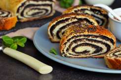 Cozonac Babka cu mac și nuci – Rețetă tradițională reinterpretată cu rafinament