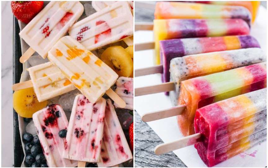 10 rețete de înghețată din fructe pentru copii