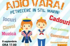 Petrecere pentru pici şi mămici: Adio, vară!
