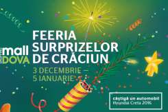 Feeria surprizelor de Crăciun Shopping MallDova: zâmbete, cadouri și premii pe 4 roți!