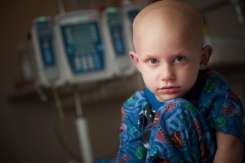 Emoționant! Lacrimi de fericire în ochii copiilor bolnavi de cancer