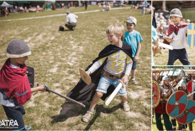 Vino cu copiii la Festivalul Medieval de la Vatra ca să participați la o adevărată lecție de istorie!