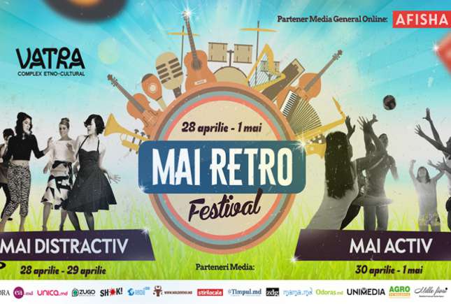 Mai RETRO - Mai DISTRACTIV, Mai ACTIV! Nu rata cel mai tare festival al acestei primăveri!