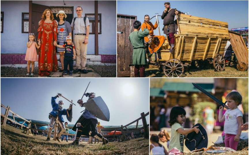 Am fost cu copiii la Festivalul Medieval 2017. Iată de ce se merită să mergi și tu!