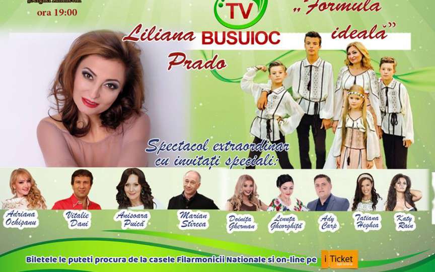 Liliana Prado te invită la un nou concert de excepție