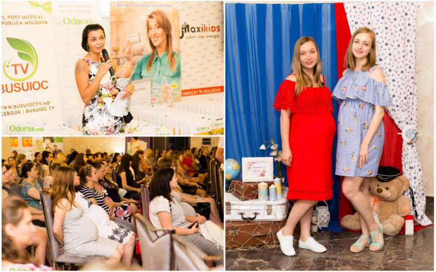 Eveniment unic la Chișinău: circa 200 de graviduțe și-au dat întâlnire la un Festival