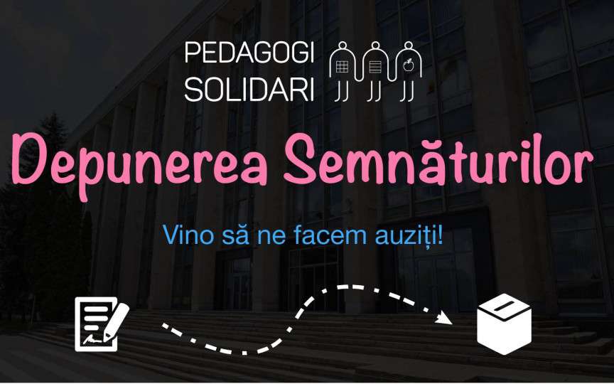 De la vorbe la acțiuni: Profesorii fac un nou pas pentru a cere salarii mai mari