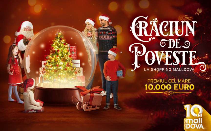 Crăciun de poveste la Shopping MallDova: Distracție și spectacole de nota 10!