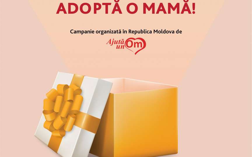 A fost lansată o campanie emoționantă „Adoptă o mamă”