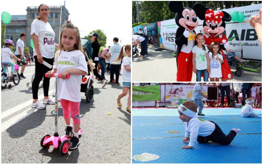 Odoraș te invită la cea mai tare competiţie pentru părinți şi pici la Olympic Fest