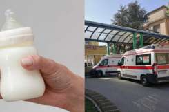 Bebeluș de 4 luni în comă, după ce bunica i-a amestecat laptele praf cu vin alb