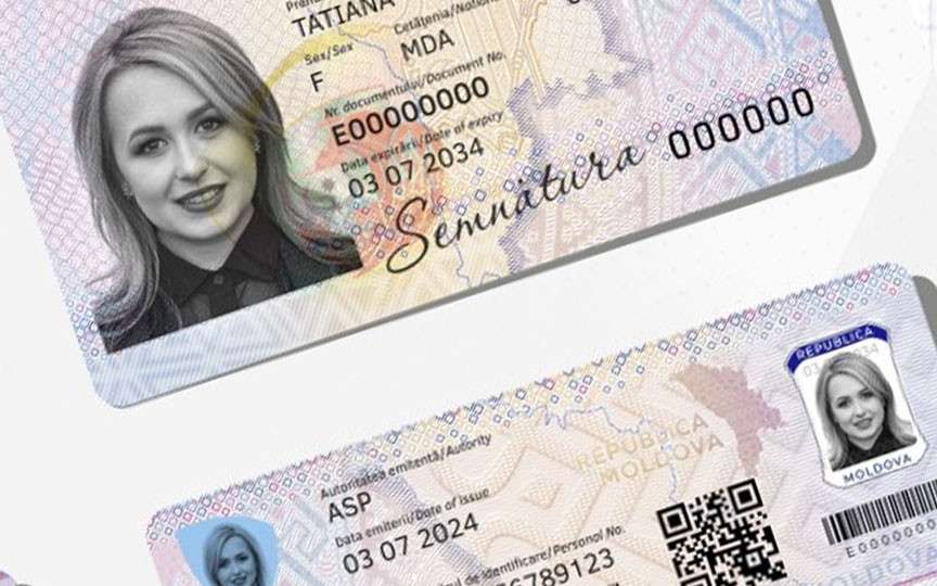 Noile Cărți de Identitate în Republica Moldova pot fi obținute începând de astăzi