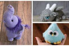 Adorabil! Și-a descoperit talentul în croșetare și face niște jucării extraordinar de frumoase