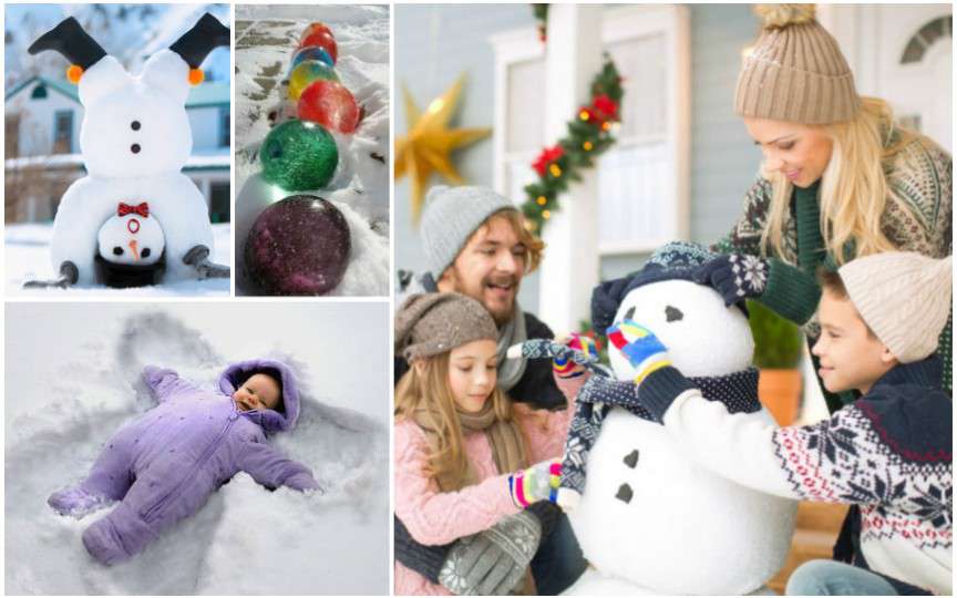 Cele mai creative activități de iarnă pentru copii