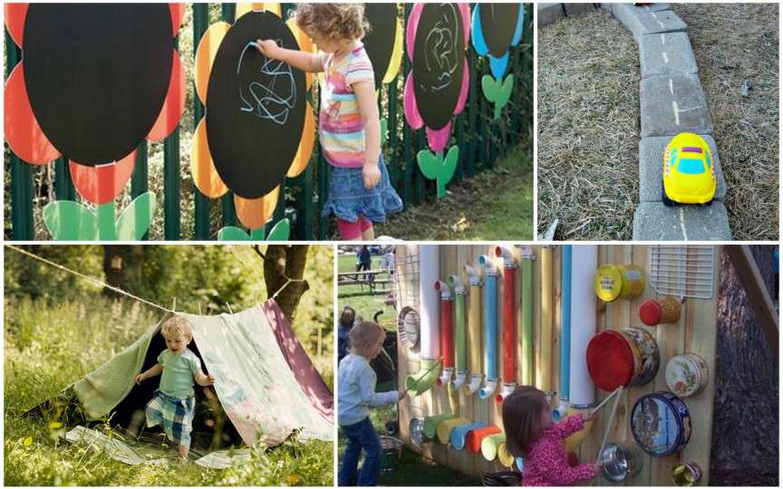 10 JOCURI în GRĂDINĂ pentru copii