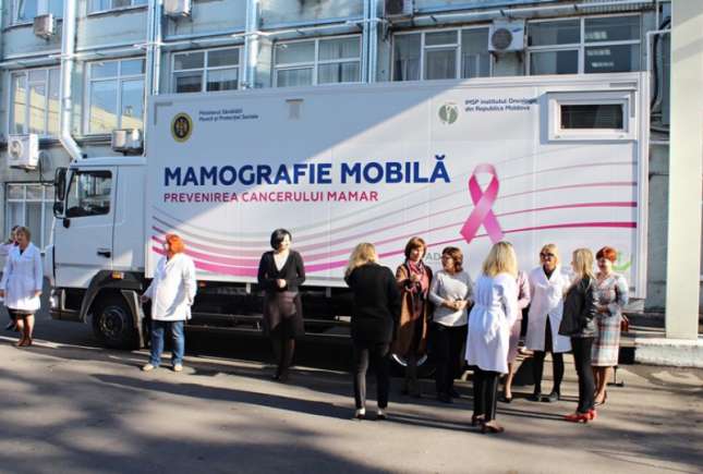 Mamografiile mobile și-au început activitatea în localitățile din țară