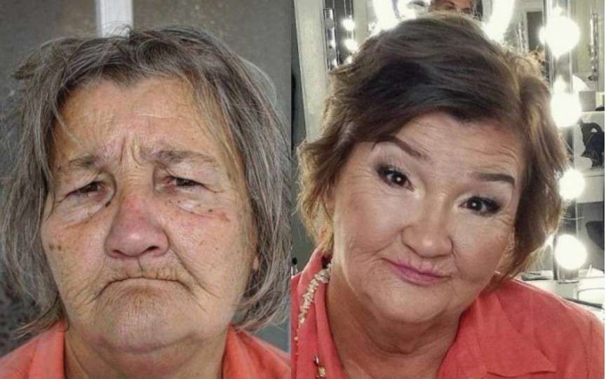 Un make-up artist reușește să întinerească femeile cu 20 de ani