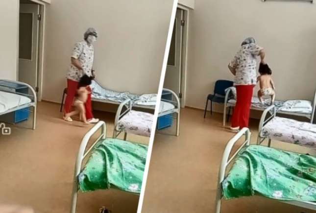 (VIDEO) Imagini şocante surprinse într-un spital pentru copii