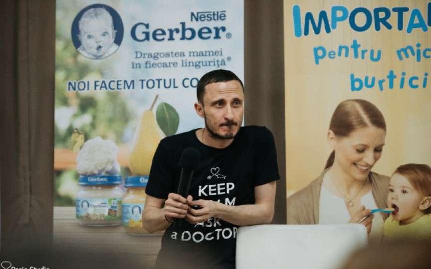 Mihai Stratulat: Eu sunt PRO VACCIN și COPILUL MEU este VACCINAT!