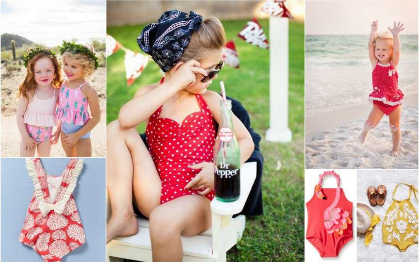 Cele mai frumoase COSTUME de BAIE pentru fetiţe