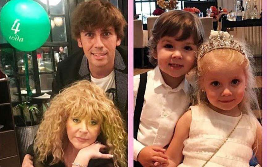 Copiii Allei Pugaciova și ai lui Maxim Galkin au împlinit 4 ani