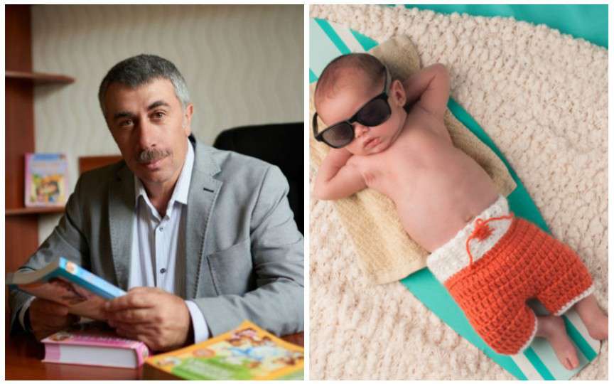 Evghenii Komarovskii oferă sfaturi cum să ajutăm bebelușii pe călduri mari