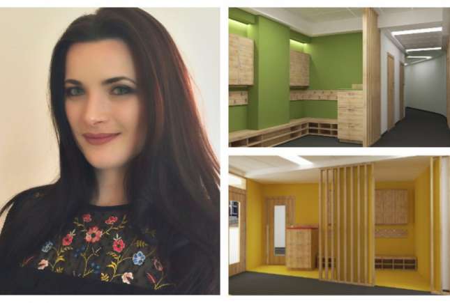 (FOTO) Moldoveanca Olga Patlavschi realizează un proiect grandios de amenajare a creșelor în Franța. Iată cum arată!