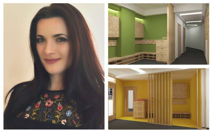 (FOTO) Moldoveanca Olga Patlavschi realizează un proiect grandios de amenajare a creșelor în Franța. Iată cum arată!