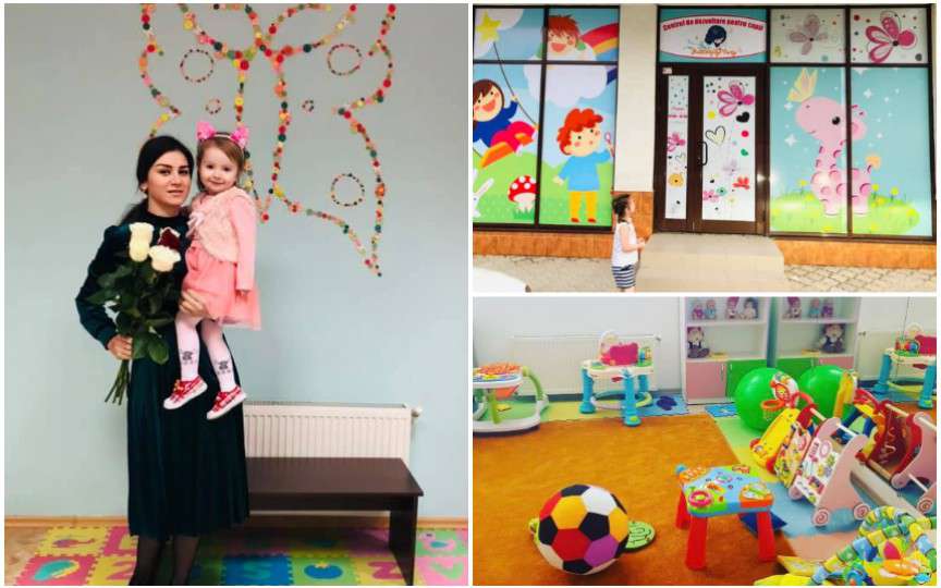 Povestea moldovencei care nu a găsit o creșă unde să-și dea copilul așa că a înființat ea una