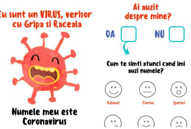 Covibook – o carte pentru copii, cu explicații și sfaturi pe înțelesul lor despre COVID-19
