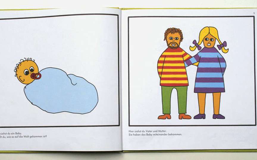 Cum se face un copil -  carte ilustrată pentru copii