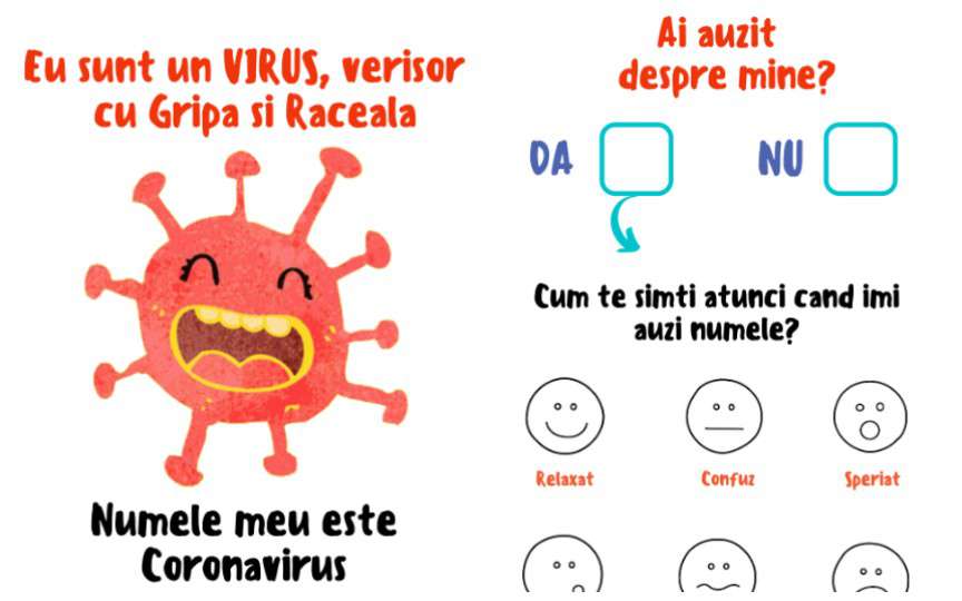 Covibook – o carte pentru copii, cu explicații și sfaturi pe înțelesul lor despre COVID-19