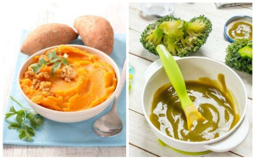 5 piureuri ideale pentru bebeluși