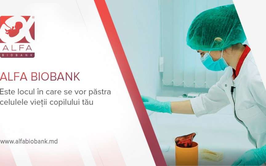 Prima bancă de celule Stem din Moldova ALFA BIOBANK face primul an de activitate