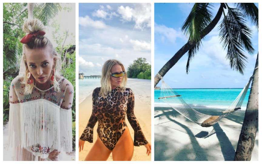 (FOTO) Delia și-a petrecut vacanţa într-un colțișor de rai - în cea mai scumpă vilă din lume