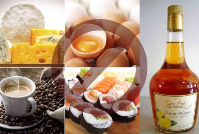 Alimente interzise în sarcină