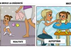 Imagini hazlii: Viața de familie cu copii - așteptări și realitate
