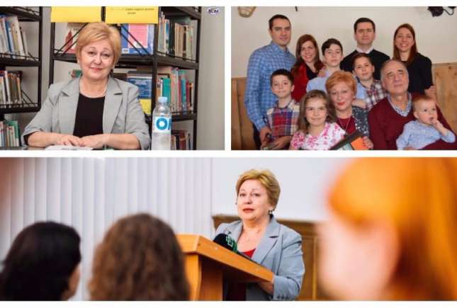 Ala Mândâcanu, de la politică... la bunică de cinci stele