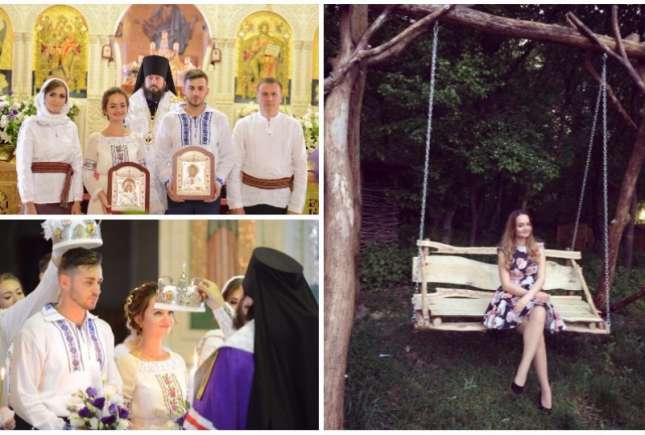 (FOTO) Tânăra interpretă Romanița Toma s-a cununat în haine tradiționale. Vezi cât de frumoși sunt mirii!