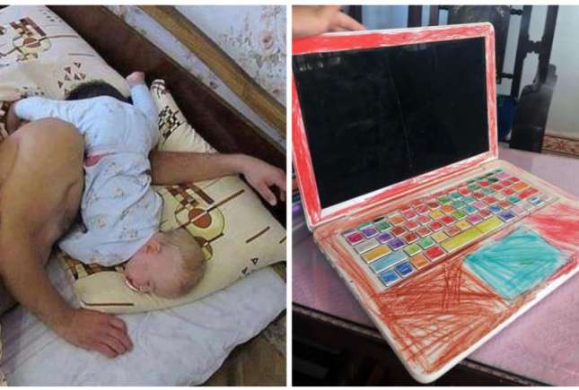 11 imagini care ne arată că „munca” de părinte nu e deloc simplă
