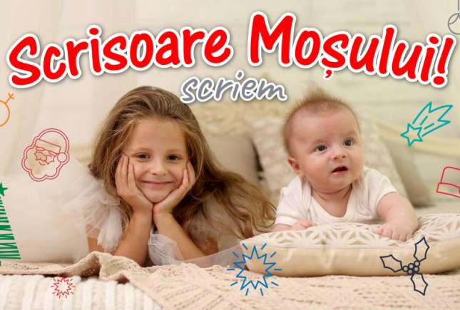 Scriem împreună cu piciul scrisoare lui Moș Crăciun!