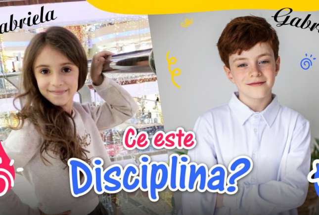 Cum îl învățăm pe copil să fie disciplinat?