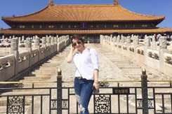 O tânără chișinăuiancă a plecat la studii în China, unde a lucrat la o grădiniță