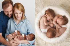Mamă de tripleți: Medicii mi-au recomandat să renunț la unul sau doi embrioni