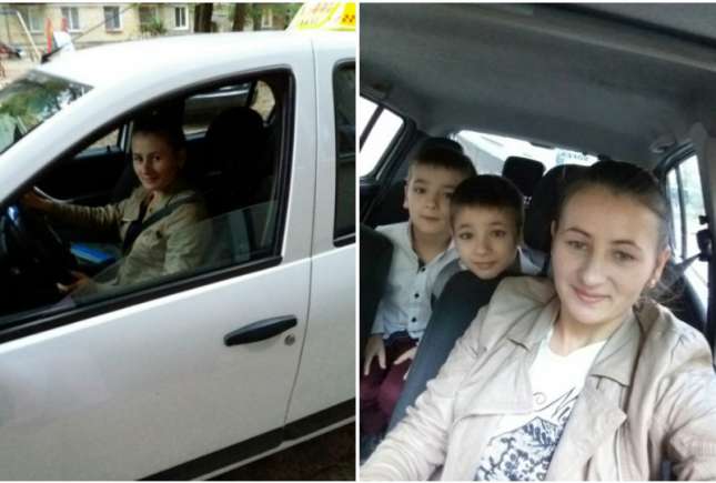 Am devenit şoferiţă de taxi pentru a-mi putea întreţine copiii