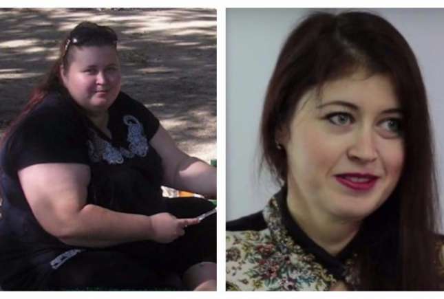 O tânără din Tiraspol a slăbit 85 kg în 9 luni ca să nu o părăsească soțul