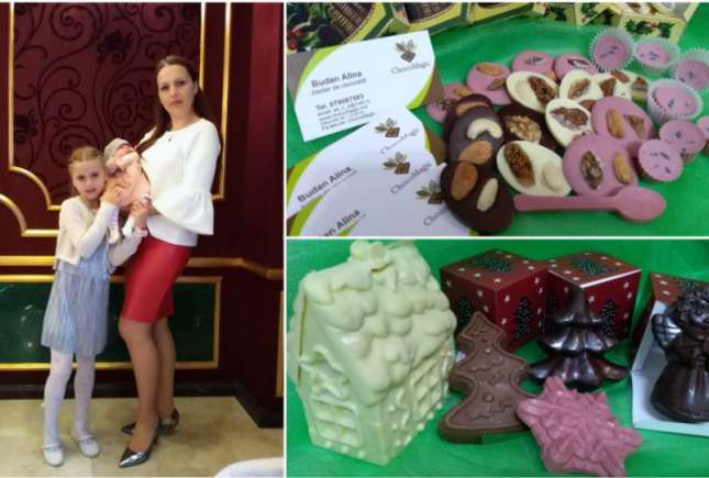 Concediul de maternitate a inspirat o mămică să deschidă propria linie de producere a ciocolatei