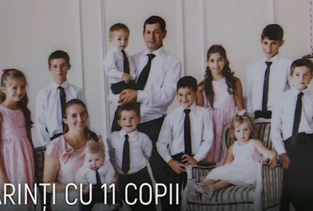O raritate în zilele noastre: Recent o femeie din capitală a născut al 11-lea copil