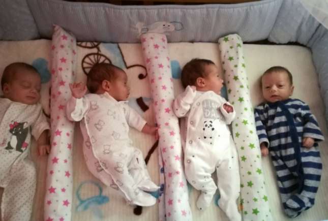 Povestea moldovencei care a născut recent cvadrupleți și cum se descurcă: cheltuielile familiei depășesc 500 de lei zilnic